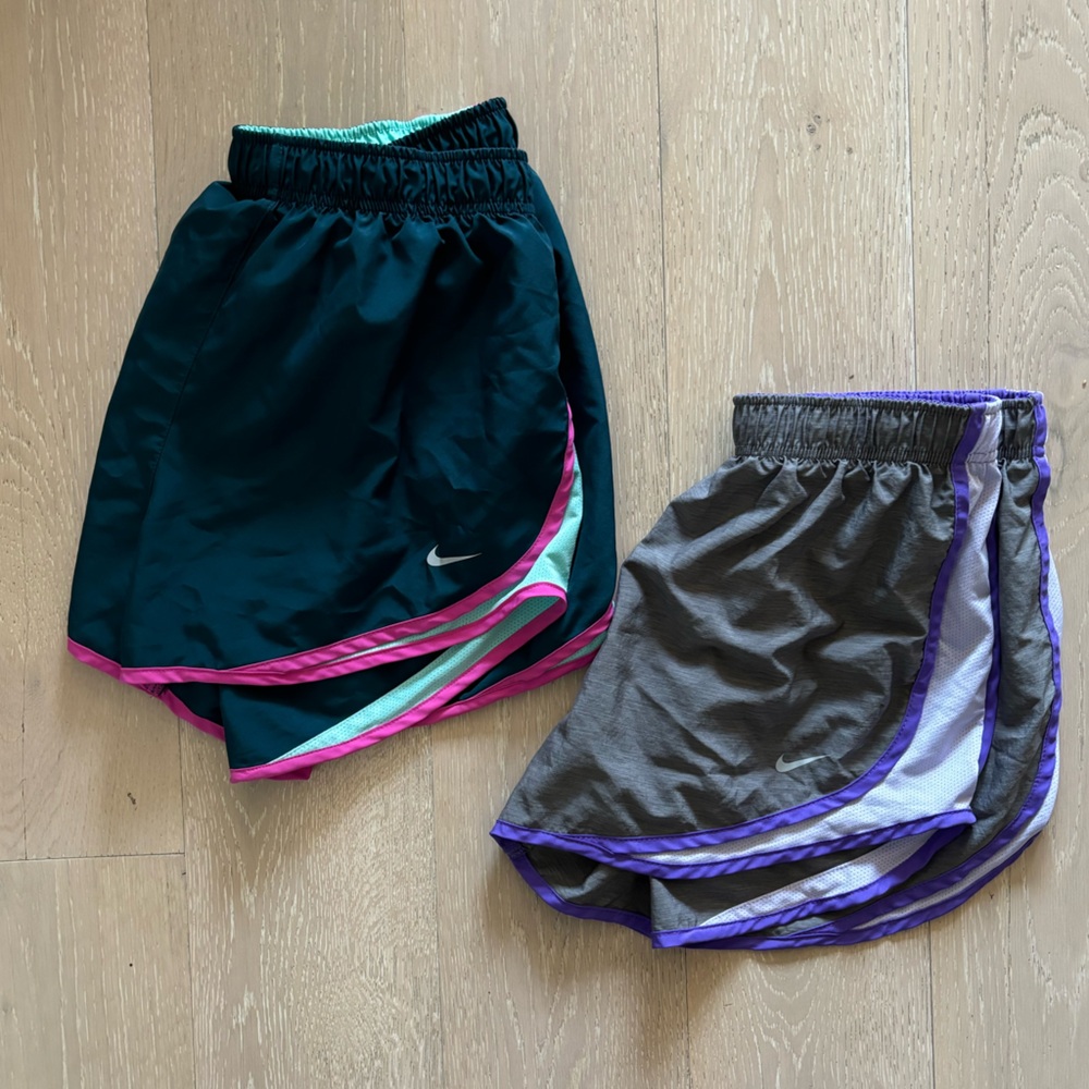 Nike Women’s Running Shorts - Two Pairs
